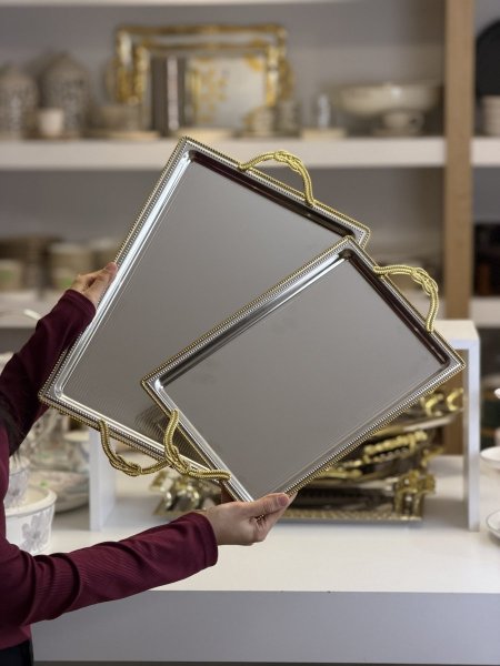 طقم صواني قطعتين يد فيونكا